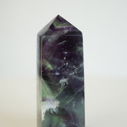 紫綠羽毛螢石柱 - ART OF GEM 