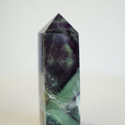 紫綠羽毛螢石柱 - ART OF GEM 