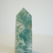 綠羽毛螢石柱 - ART OF GEM 