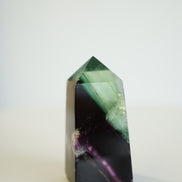 紫綠羽毛螢石柱 - ART OF GEM 