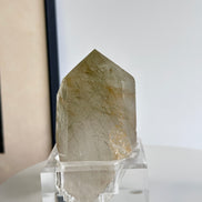 金髮綠髮晶柱 （連座） - ART OF GEM 