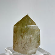 金髮綠髮晶柱 （連座） - ART OF GEM 