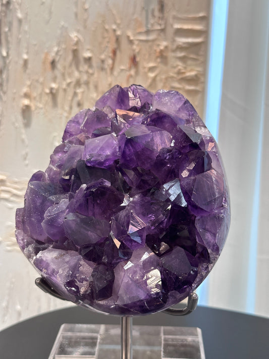 巴西紫晶簇 - ART OF GEM 