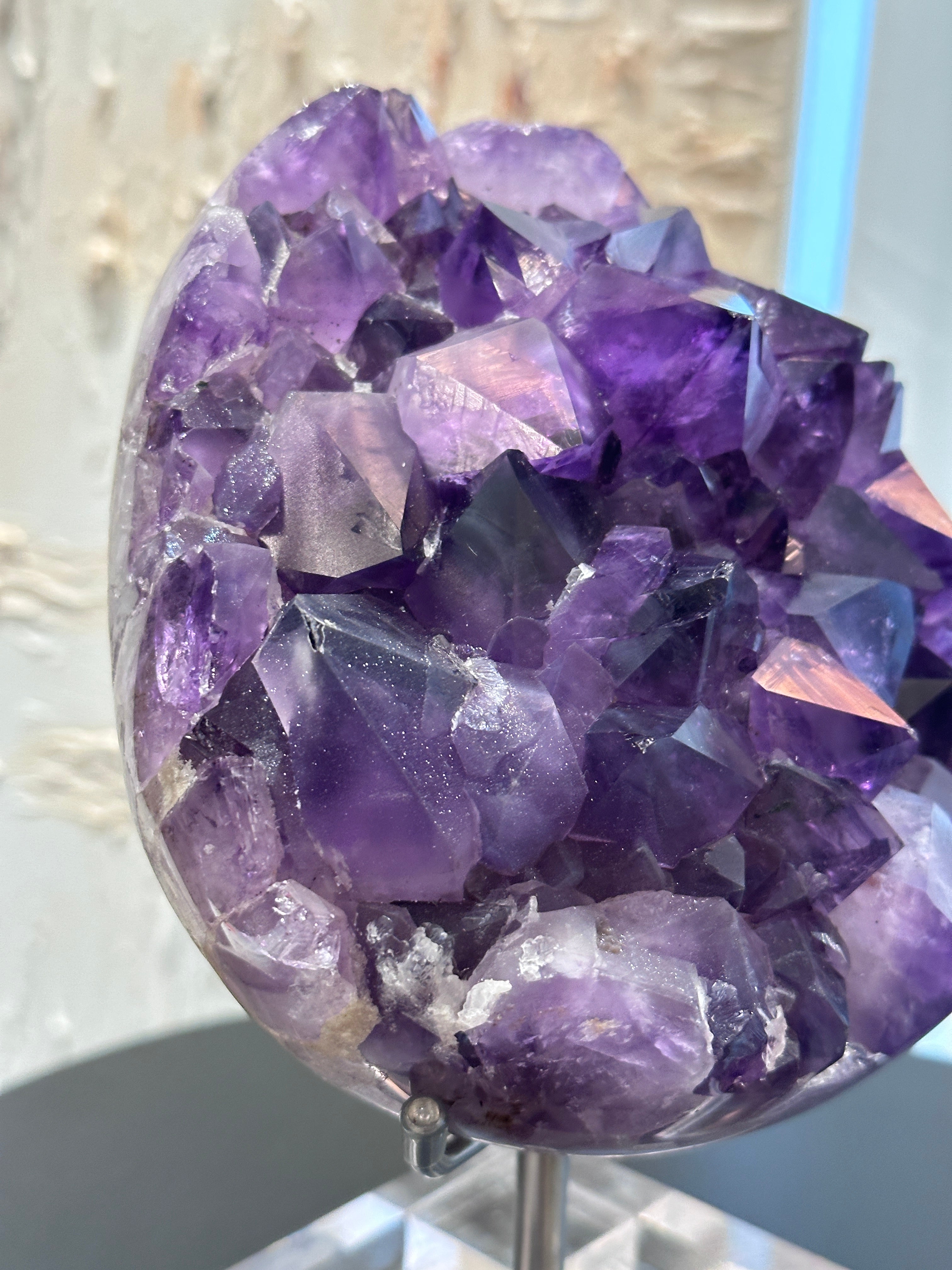 巴西紫晶簇 - ART OF GEM 