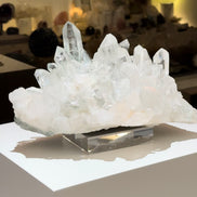 博物館收藏級印度喜馬拉雅綠幽靈白水晶簇 - ART OF GEM 