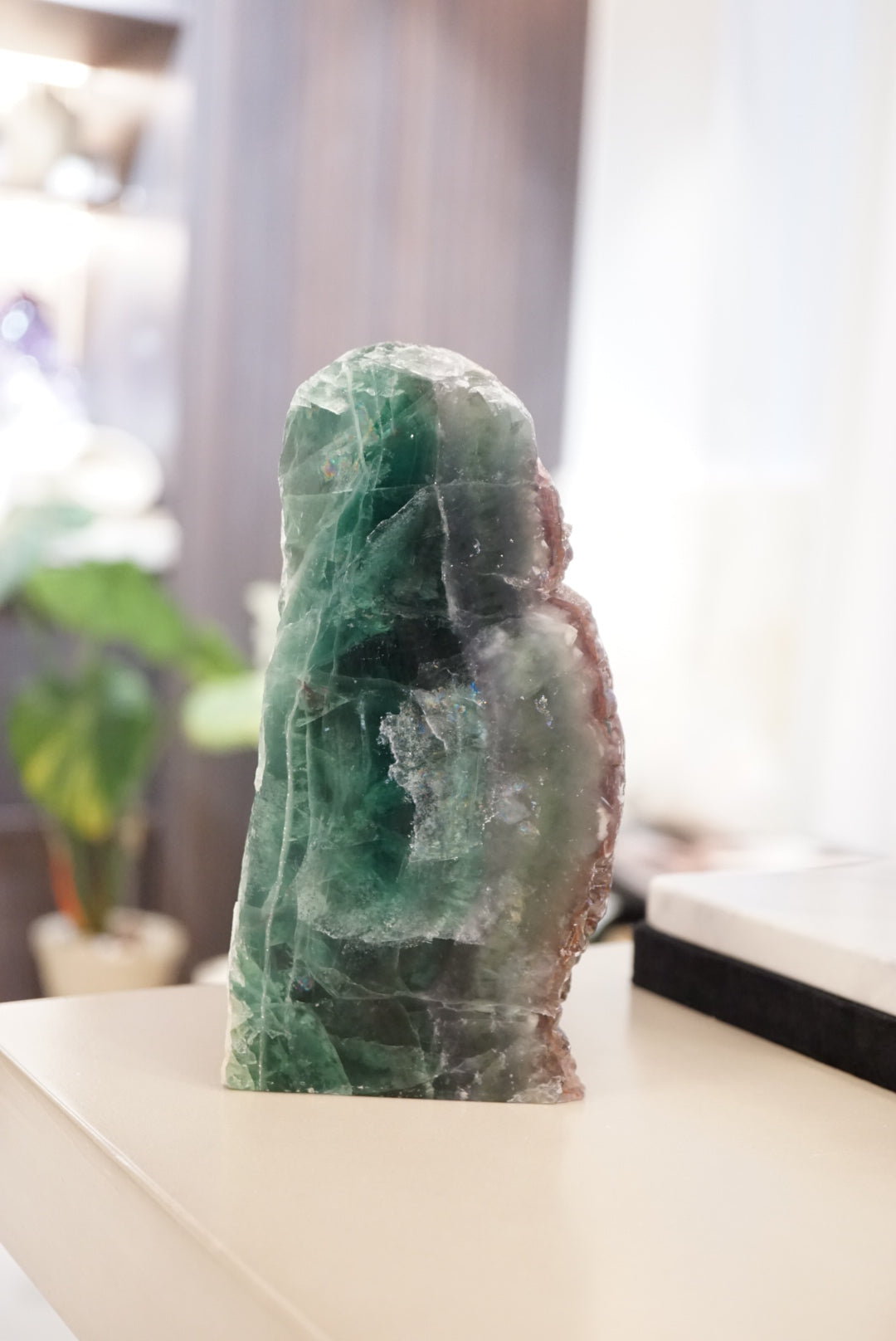 巴西綠螢石 - ART OF GEM 