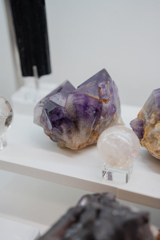 剛果大牙紫晶簇 - ART OF GEM 