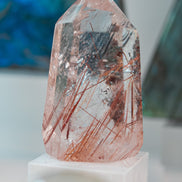 銅鈦,黑髮晶,金髮晶柱 - ART OF GEM 