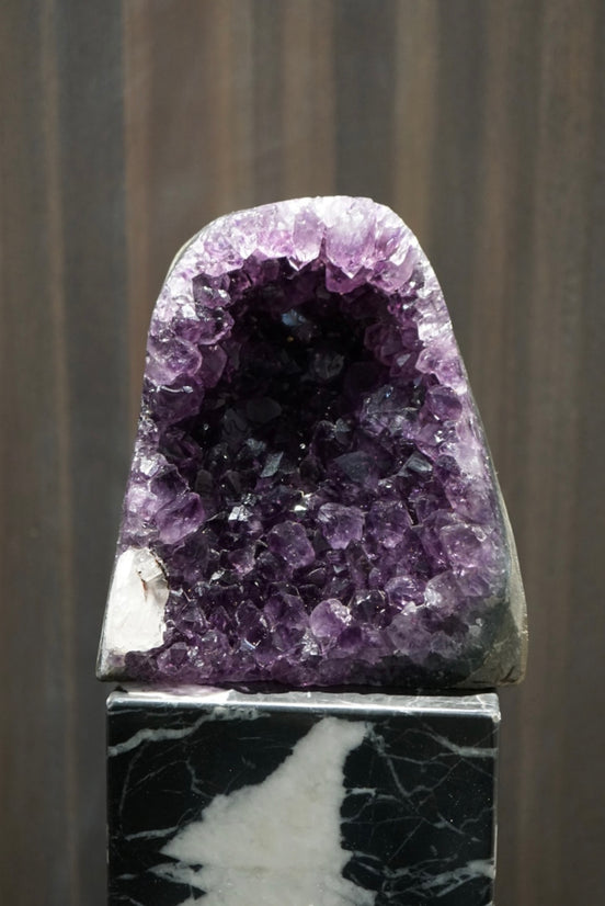 烏拉圭頂級帝王紫紫晶鎮 （共生方解石） - ART OF GEM 