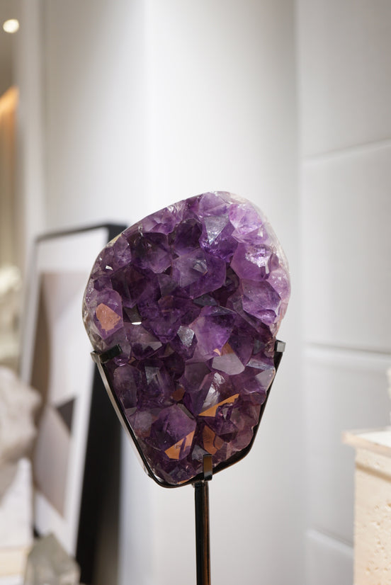 巴西紫晶簇 - ART OF GEM 