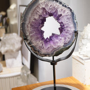 巴西紫晶（旋轉底座） - ART OF GEM 