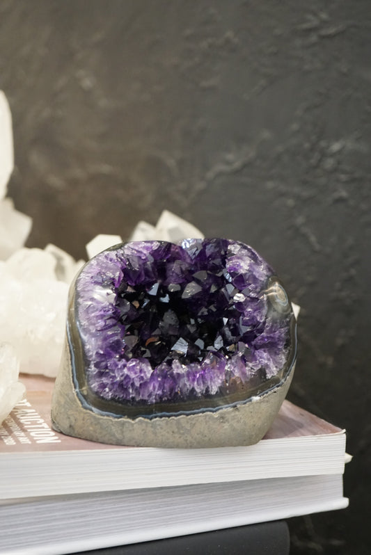 烏拉圭頂級帝王紫紫晶鎮 - ART OF GEM