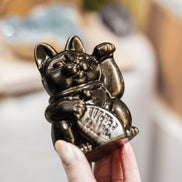 原創設計 | 金曜石招財貓 [招財及保護能量] - ART OF GEM 