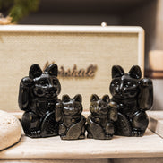 原創設計 | 金曜石招財貓 [招財及保護能量] - ART OF GEM 