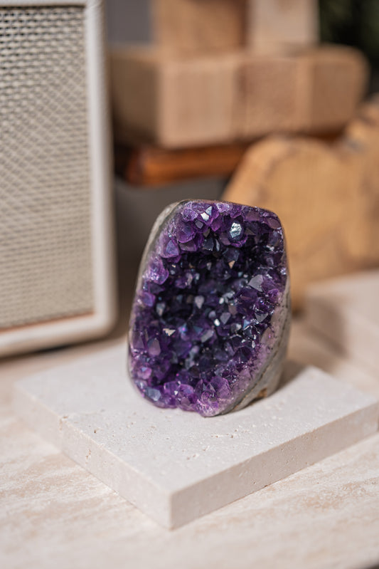 烏拉圭頂級帝王紫紫晶鎮 - ART OF GEM