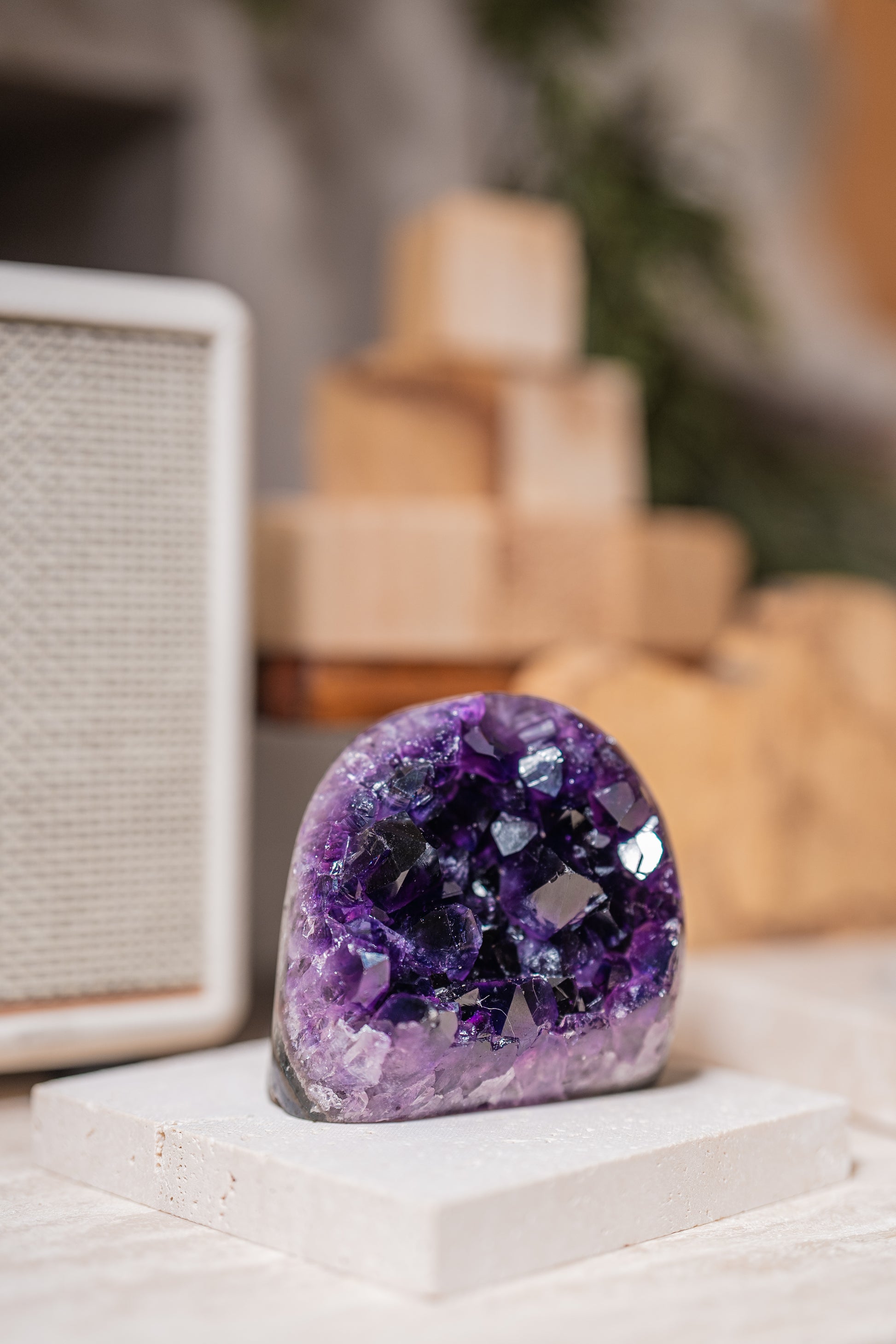 烏拉圭頂級帝王紫紫晶鎮 - ART OF GEM 