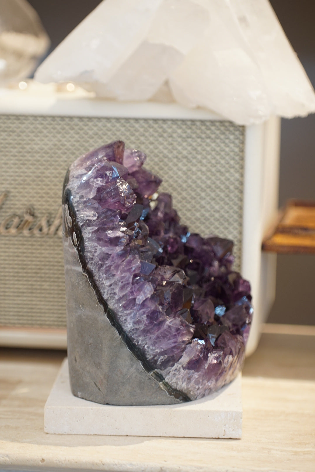 烏拉圭頂級帝王紫紫水晶鎮 - ART OF GEM 