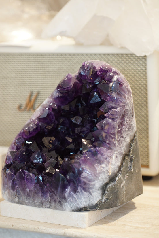 烏拉圭頂級帝王紫紫水晶鎮 - ART OF GEM 