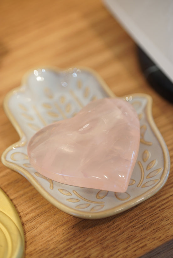 莫桑比亞粉水晶心心 - ART OF GEM 