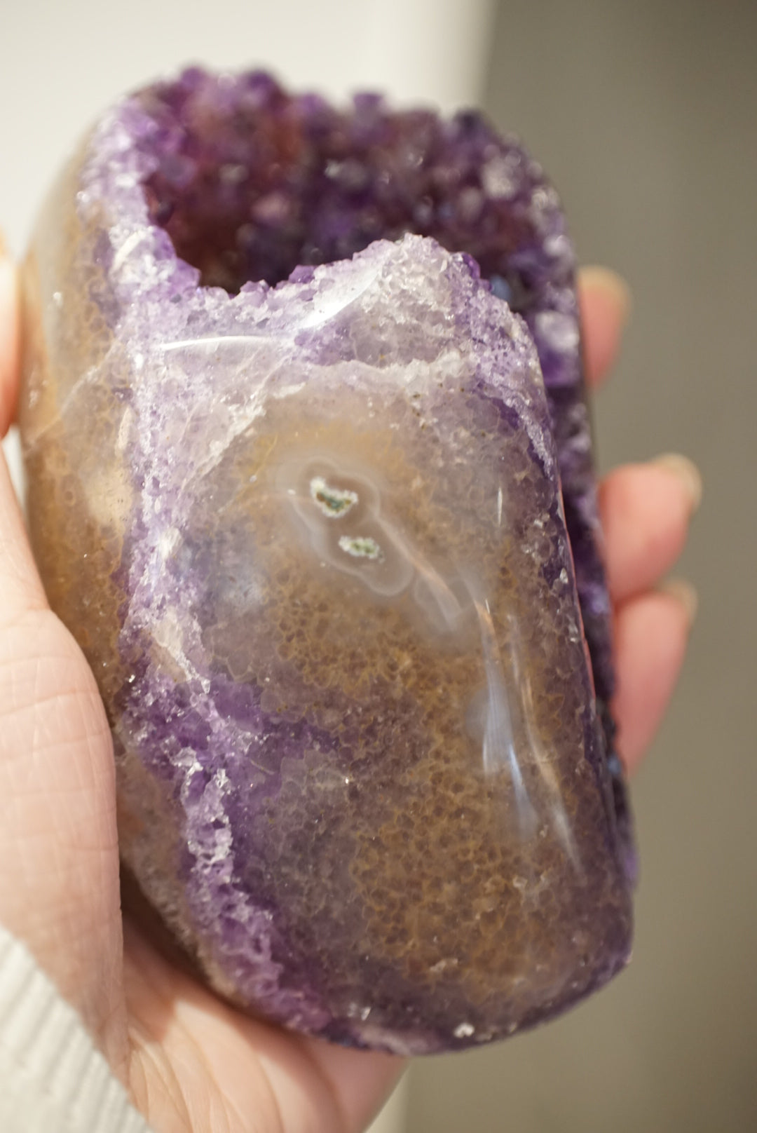 巴西瑪瑙紫晶洞 - ART OF GEM 