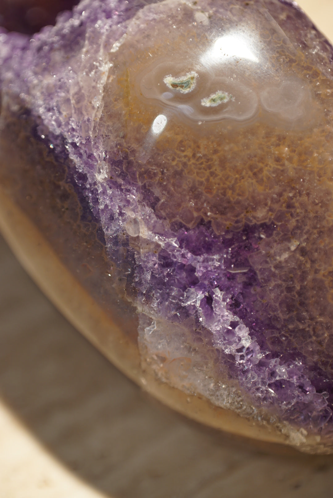 巴西瑪瑙紫晶洞 - ART OF GEM 