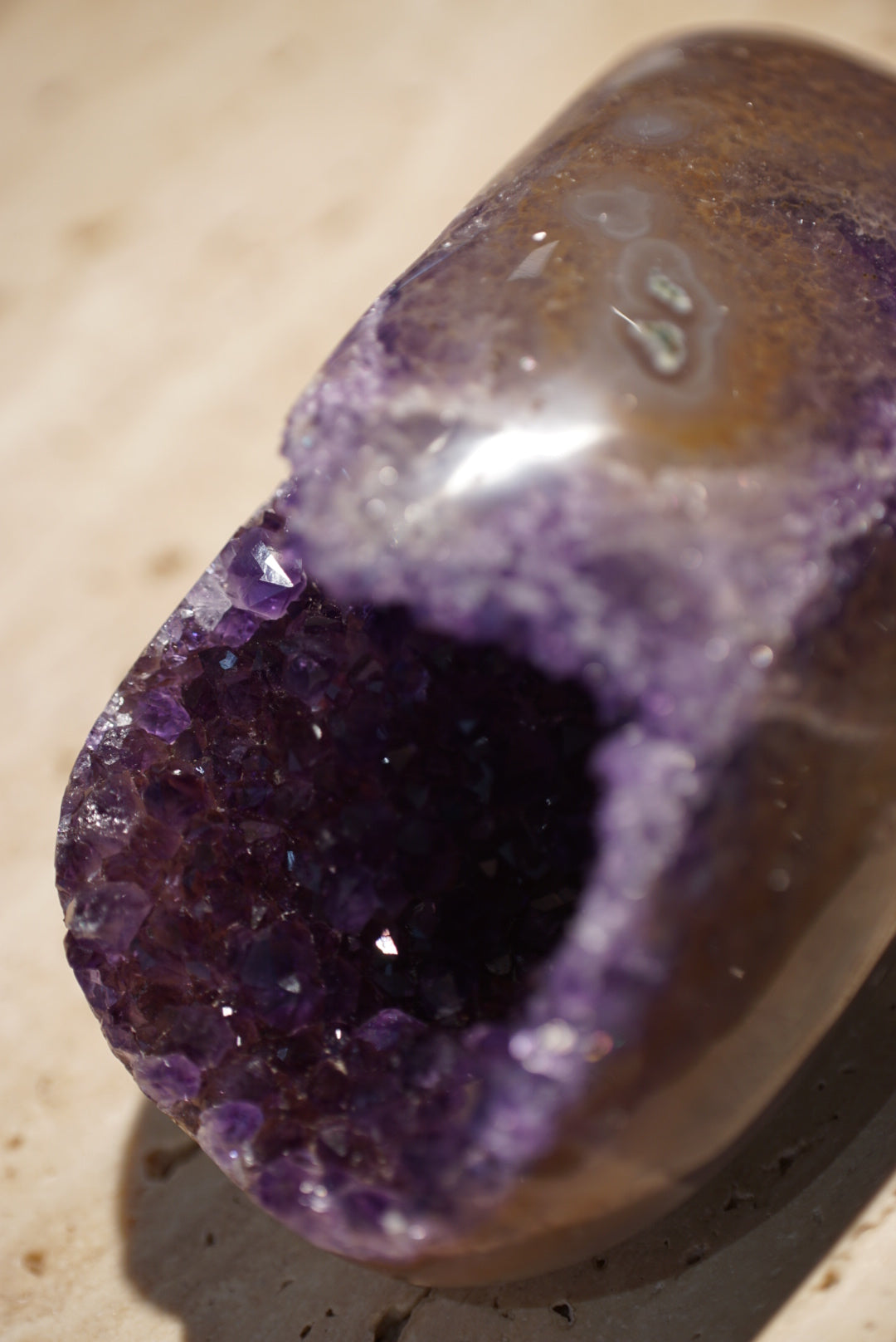 巴西瑪瑙紫晶洞 - ART OF GEM 