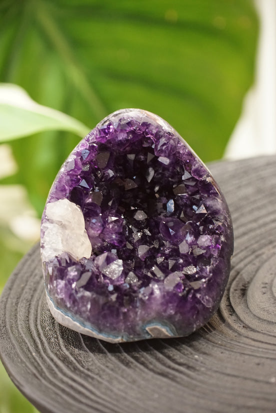 烏拉圭頂級紫水晶鎮 （共生方解石） - ART OF GEM 