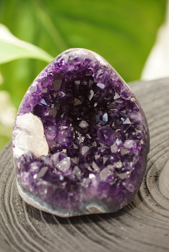 烏拉圭頂級紫水晶鎮 （共生方解石） - ART OF GEM 