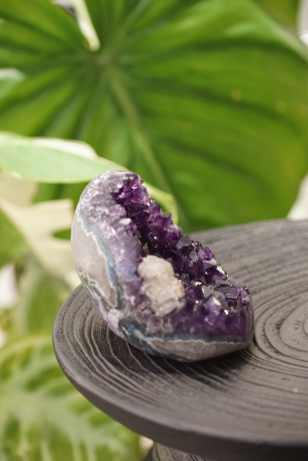 烏拉圭頂級紫水晶鎮 （共生方解石） - ART OF GEM 