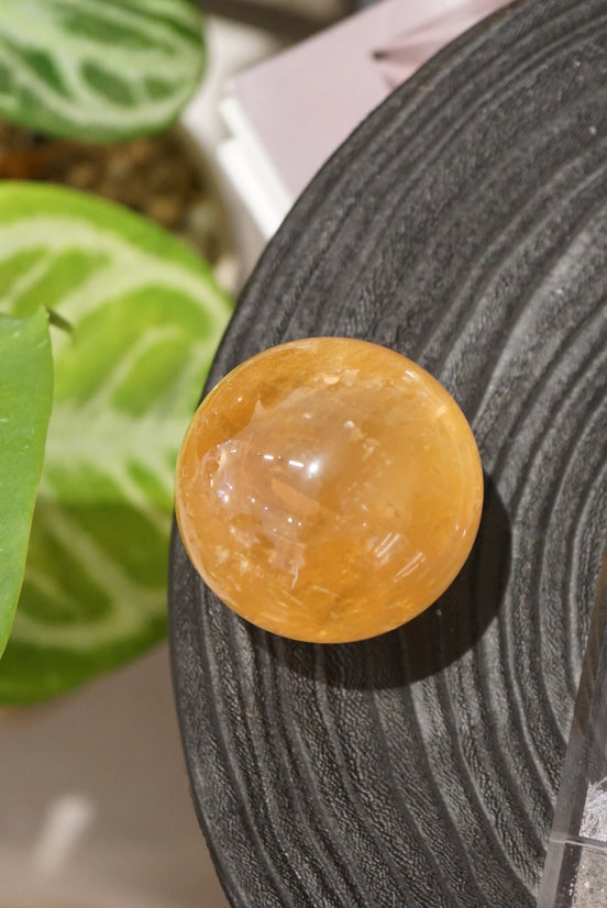 黃方解石球 - ART OF GEM 