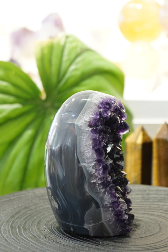 巴西頂級瑪瑙紫晶鎮 - ART OF GEM 