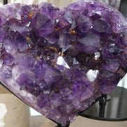 巴西深紫紫鈦晶瑪瑙心心 - ART OF GEM 