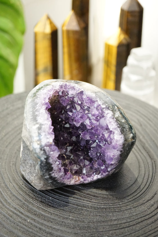 烏拉圭頂級帝王紫紫晶鎮 - ART OF GEM 