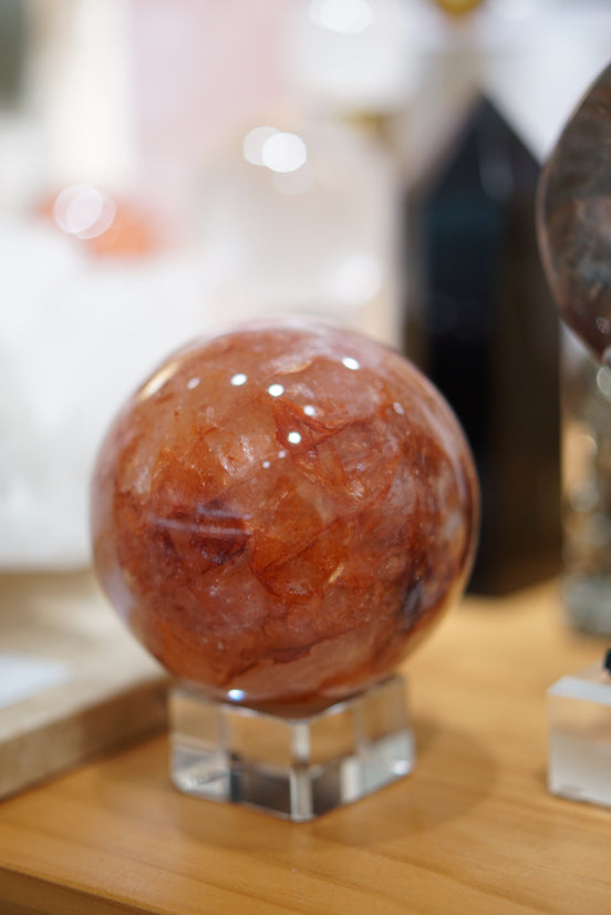 紅膠花球 - ART OF GEM 