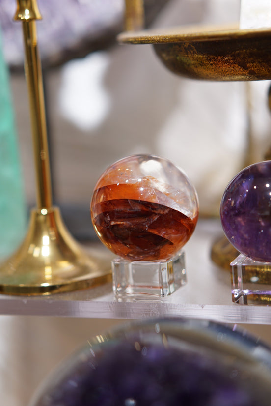 紅膠花球 - ART OF GEM 