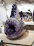 罕有巴西全瑪瑙拋光紫晶洞 Brazil Amethyst Geode with Agate - ART OF GEM 