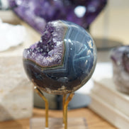 巴西瑪瑙紫晶球 - ART OF GEM 