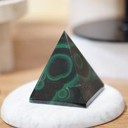 非洲孔雀石金字塔 - ART OF GEM 
