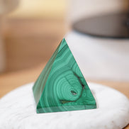 非洲孔雀石金字塔 - ART OF GEM 