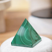 非洲孔雀石金字塔 - ART OF GEM 
