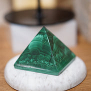 非洲孔雀石金字塔 - ART OF GEM 