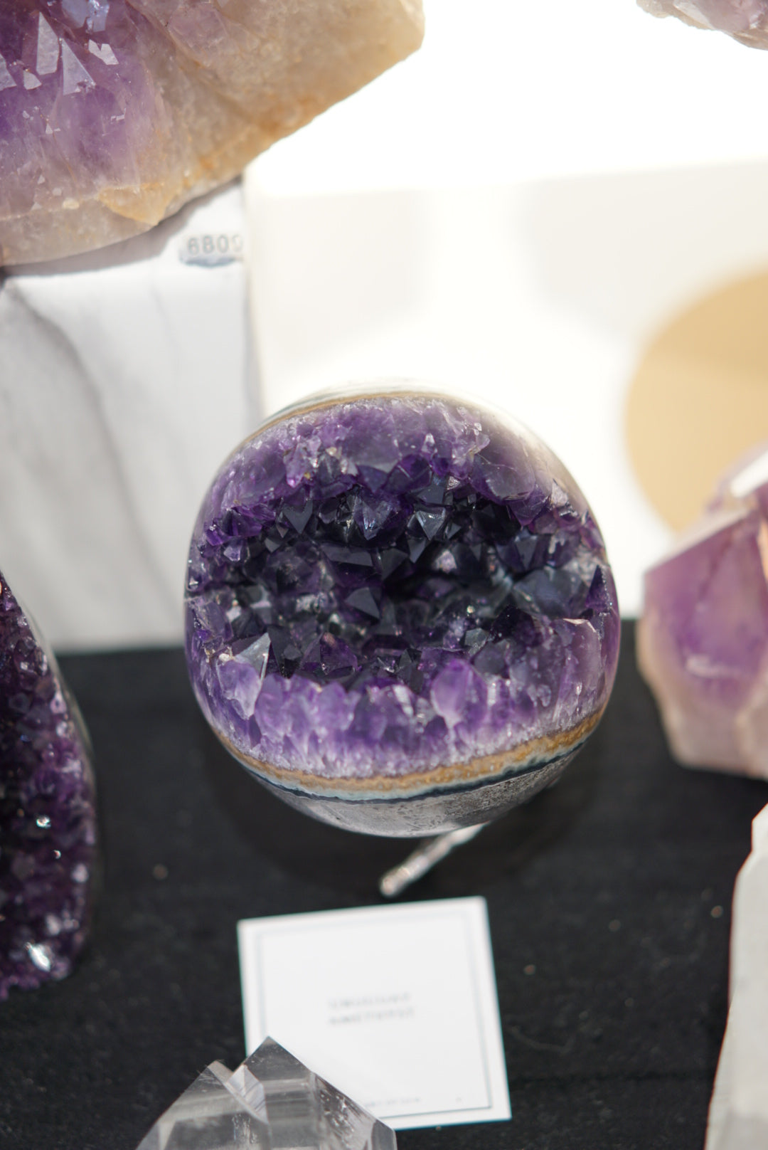 烏拉圭頂級紫晶開口笑 - ART OF GEM 