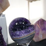 烏拉圭頂級紫晶開口笑 - ART OF GEM 