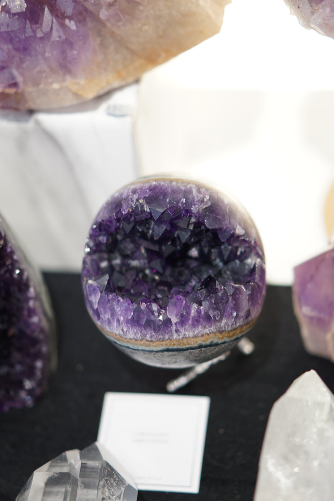 烏拉圭頂級紫晶開口笑 - ART OF GEM 