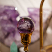 帶上帝指紋巴西紫晶球 - ART OF GEM 
