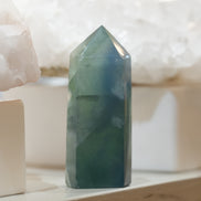 藍綠螢石柱 - ART OF GEM 