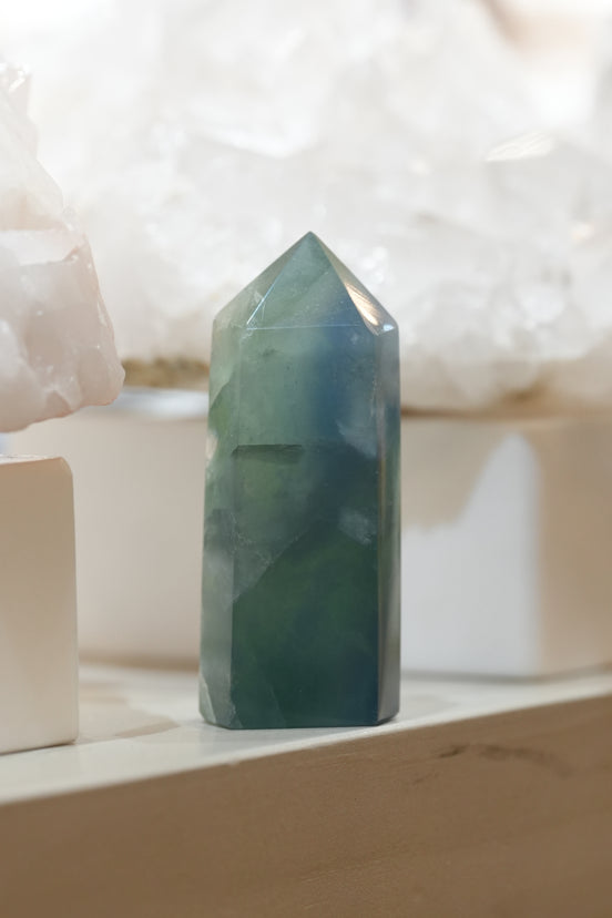 藍綠螢石柱 - ART OF GEM 