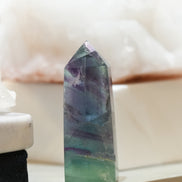 紫藍綠螢石柱 - ART OF GEM 