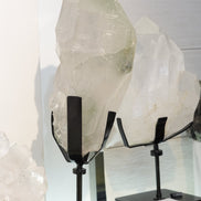 大型收藏級印度喜馬拉雅綠幽靈白水晶 - ART OF GEM 