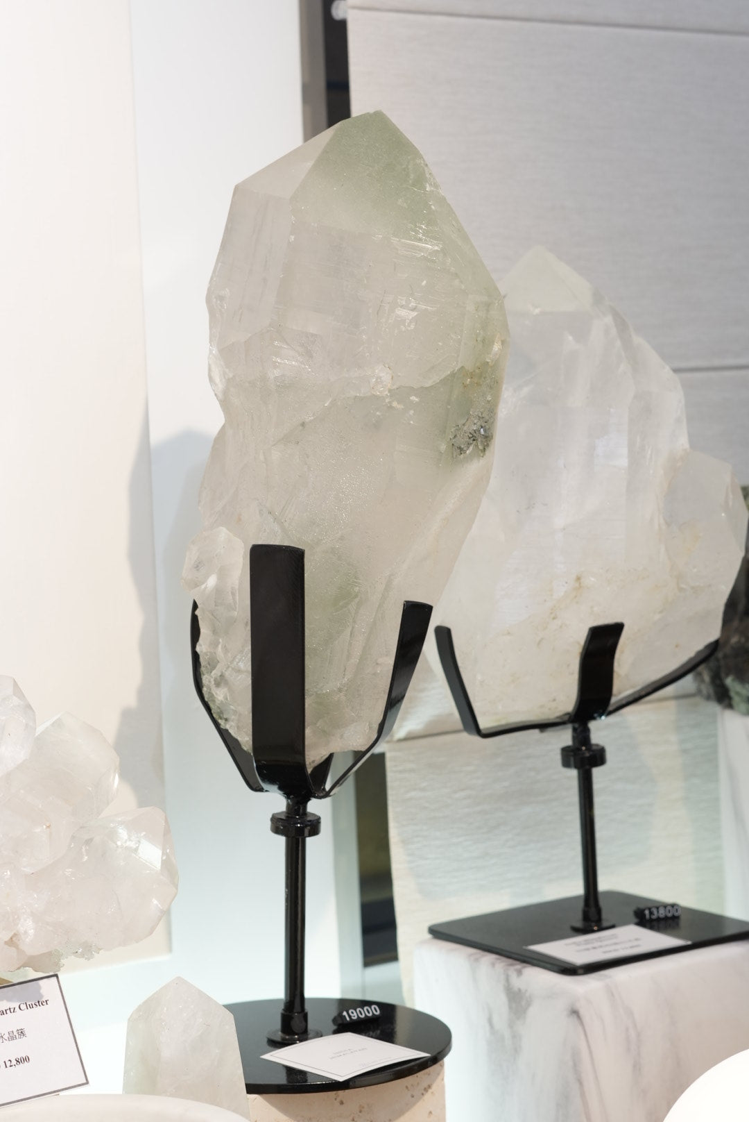 大型收藏級印度喜馬拉雅綠幽靈白水晶 - ART OF GEM 